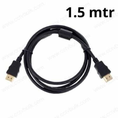 Picture of HDMI cable 1.5 Miter Black color