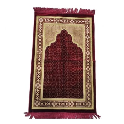 Picture of Multi Colour Velvet  Jaynamaz - Made in Turkey 