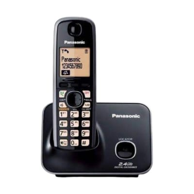 Picture of Panasonic KX-TG3711BX 1.8" LCD Screen Cordless Phone Black