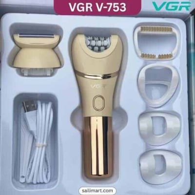 Picture of VGR V-753 2-in-1 Women Epilator & Shaver Multicolor