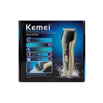 Picture of Kemei KM-5015  Washable Beard Hair Trimmer For Men Chocolate