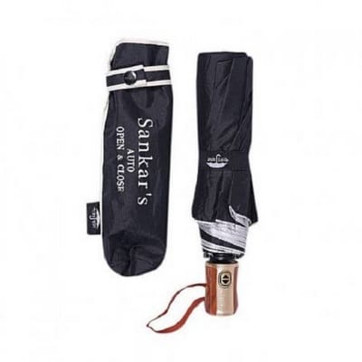 Picture of Sankar Auto Close and Open Umbrella Black