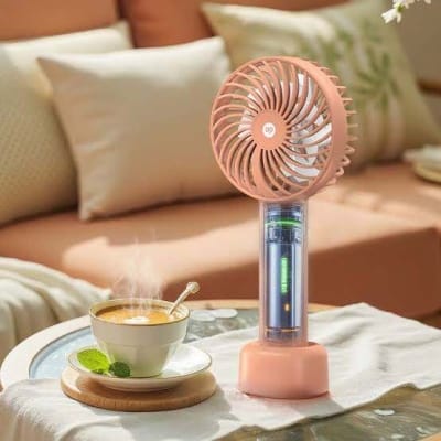 Picture of DP 7651 Rechargeable Handheld Fan 3000mAh 