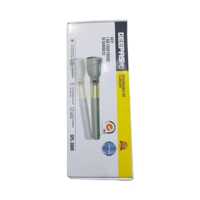 Picture of LED Rechargeable Torch Geepas GFL 3805 Orignal Multicolor