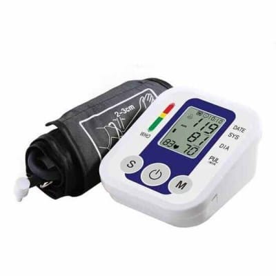 Picture of Digital Arm Sphygmomano Blood Pressure machine (BP Monitor) electronic Multicolor