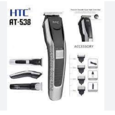 Picture of HTC AT 538 Hair Clipper Trimmer for Men Black