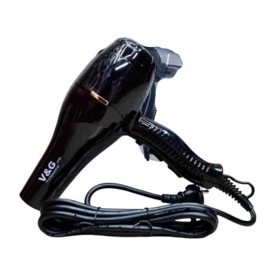 Picture of V&G Professional Hair Dryer Pro4100 Ac Motor Extra Power 2000W Black
