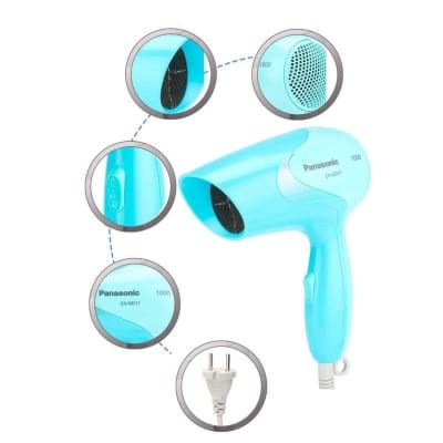 Picture of Panasonic Eh-Nd11-W 1000-Watt Powerful Hair Dryer, 220 Volts 