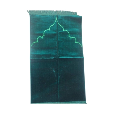 Picture of Islamic Prayer Jaynamaz --Green colour 