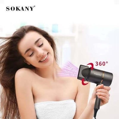 Picture of Sokany SK-2202 Hair Dryer Styling at Your Fingertips Black
