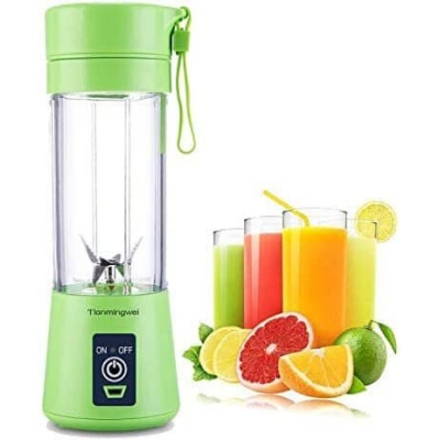 Picture of Portable Mini Electric Blender Juicer Mixer 380ml USB Rechargeable Blush Pink