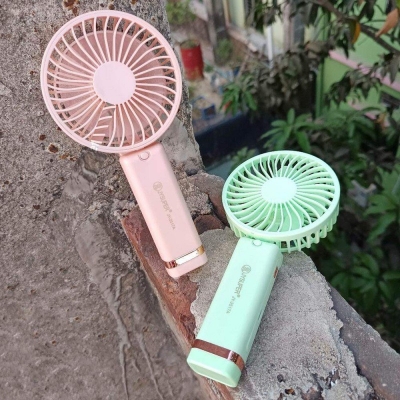Picture of JY SUPER JY-2517A Rechargeable Mini Foldable Hand Fan With Box Multicolor
