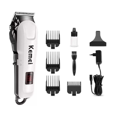 Picture of Kemei KM-809A Professional Hair Clipper LCD Display Household Rechargeable Trimmer Haircut Clipper Cutter Styling Tool 