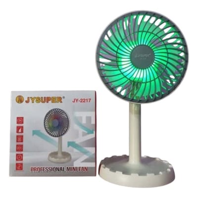 Picture of JYSUPER JY-2217 Rechercheable AC DC Fan  4000Ah Lithium battery