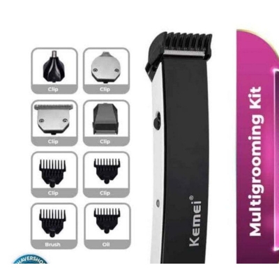 Picture of Kemei KM-3590 - 5 in 1 Rechargeable Hair Clipper -  Black