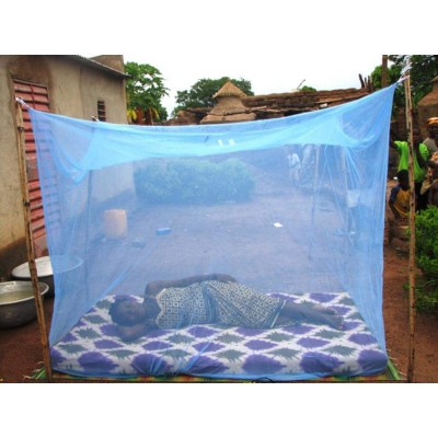Picture of Trusted Export Quality  Mosquito Net For Single Bed  ( Light Blue)