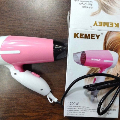 Picture of Kemey Km-6830 Professional Hair Dryer Heavy Duty For Unisex (Mutlicolor) - Hair Dryer