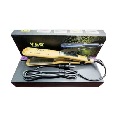 Picture of V&G V22 Professional Hair Crimper wide plate instant heating - Black