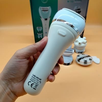 Picture of VGR  V-703 Hair Epilator Electric Lady Shaver Underarms Leg Body Hair Removal Tool Bikini Epilator Portable Epilator for Women Multicolor
