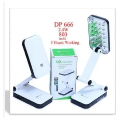 Picture of DP.LED 666 Rock Sales Rechargeable Desk Lamp (Multicolour)