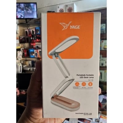 Picture of Yage YG-T125 Desk Lamp USB Charging Folding Business Bedroom Reading Eye Protection Lamp Creative Led Small Table Multicolor