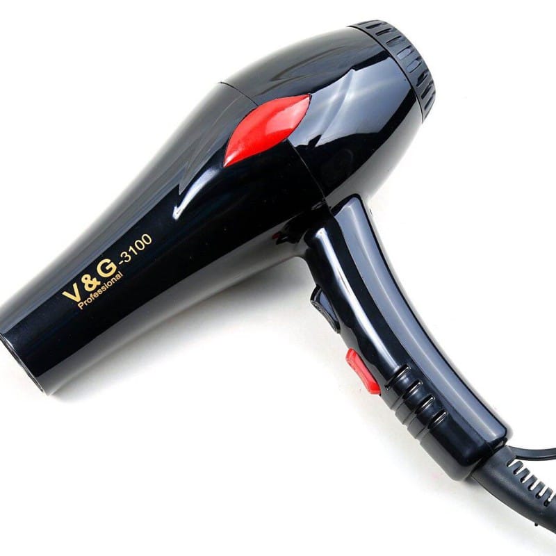 Picture of V&G Professional Hair Dryer M-3100/3200 HOT ,COLD AND NORMAL AIR Black