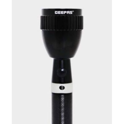 Picture of GEEPASS GFL-3854 Aluminium Rechargeable LED Flashlight - Black