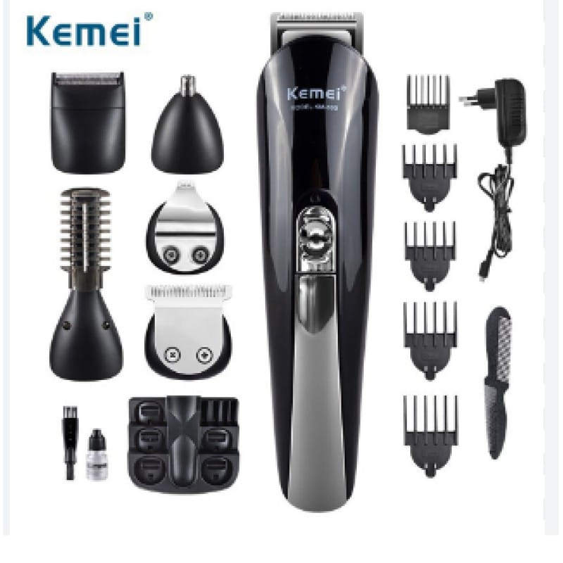Picture of 11 in 1 Grooming Kit Kemei KM-600 - Black 