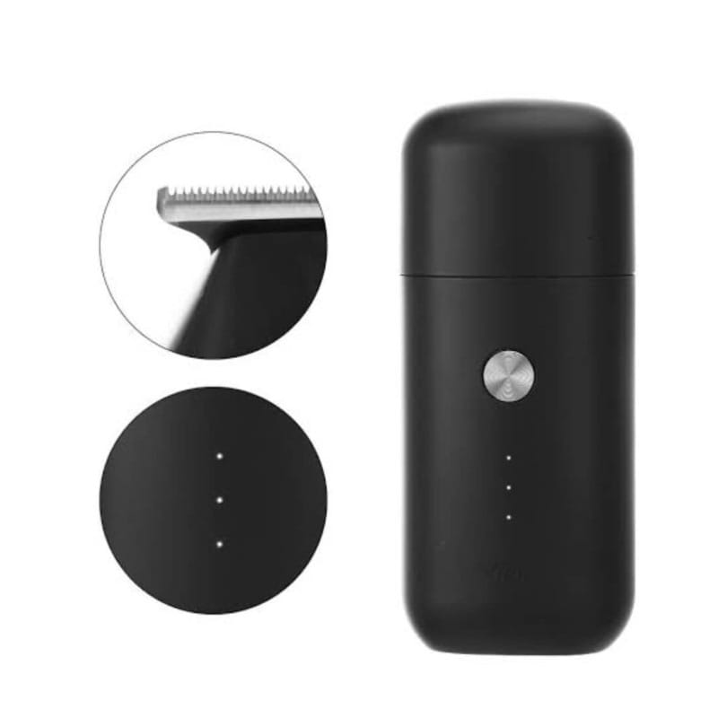 Picture of VGR V-932 zero cutting machine rechargeable cordless beard shaver electric travel mini model hair trimmer for men Black