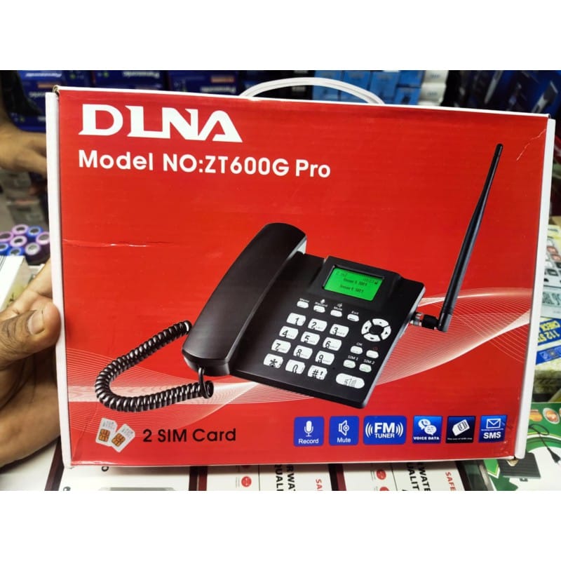 Picture of DLNA ZT-600G PRO Dual SIM GSM Fixed Wireless Phone 