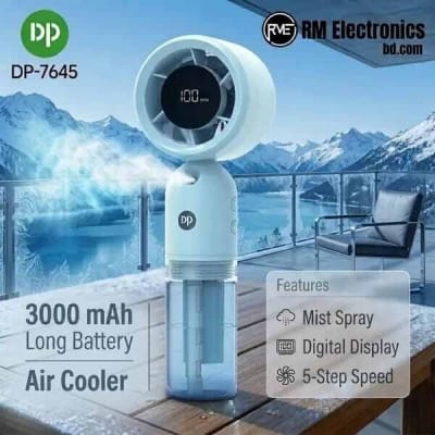 Picture of DP-7645 Handheld Mist Spray Fan Multicolor
