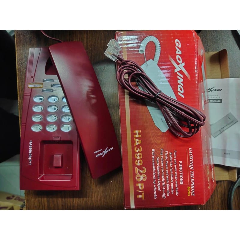 Picture of Gaoxinqi  HA39922P-T Intercom Telephone - Maroon