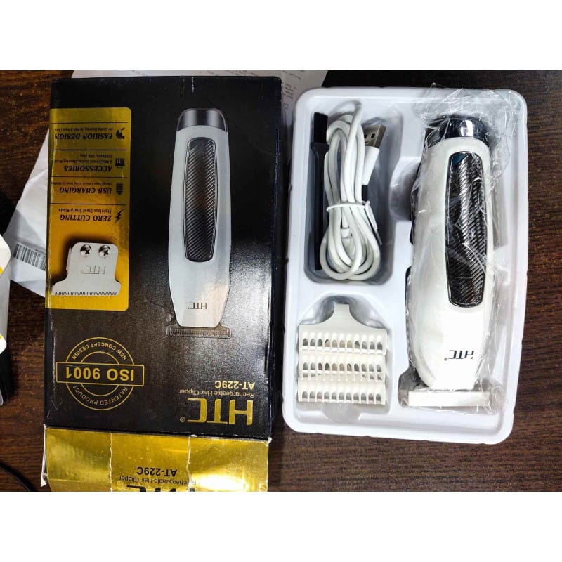 Picture of Htc At-229C Rechargeable Hair Runtime: 60 Min Trimmer For Men Black