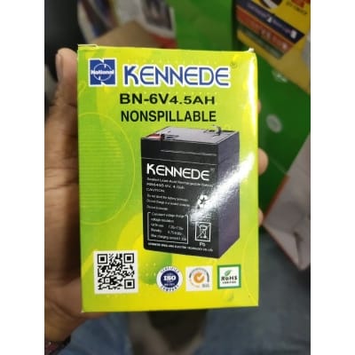 Picture of KENNEDE BN-6V 4.5 AH Rechargeable Battery Multicolor