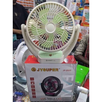 Picture of 12 hours plus backup time; High quality Soundless Rechargeable & Charger fan;JY Super-2523; Professional & Advanced Technologies Battery: AC/DC Fan 