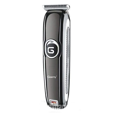 Picture of Geemy GM-6050 Professional Hair & Beard Trimmer for Men & Women (Black) Black