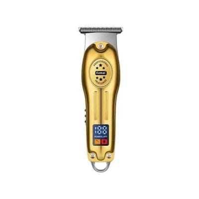 Picture of Electric Gold Silver Color Hair Trimmer Kemei Km-678 - Trimmer For Men Gold