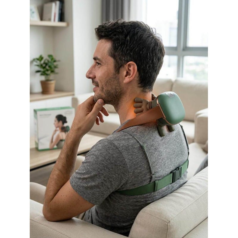 Picture of FH-670 Rechargeable Neck & Shoulder Massager Multicolor
