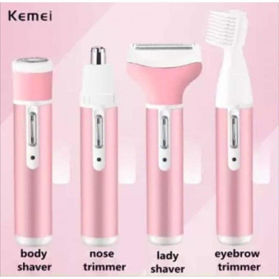 Picture of Kemei Km-3024 4 in 1 Wet & Dry For Women  Lady Trimmer 
