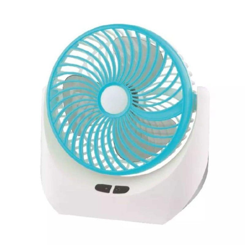 Picture of JY SUPER 1880 (RECHARGEABLE PORTABLE USB FAN) With LED Light, 2400mAh Battery 1400 mm 