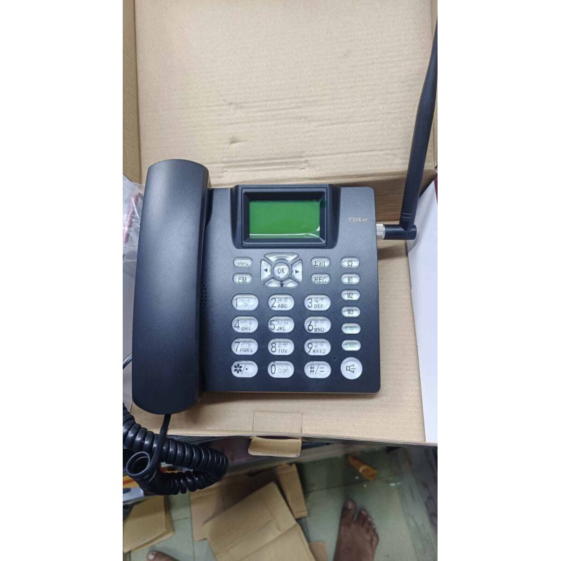 Picture of TDK KT 2200+ 2sim Telephone with Colorful LCD for Office Home Multicolor