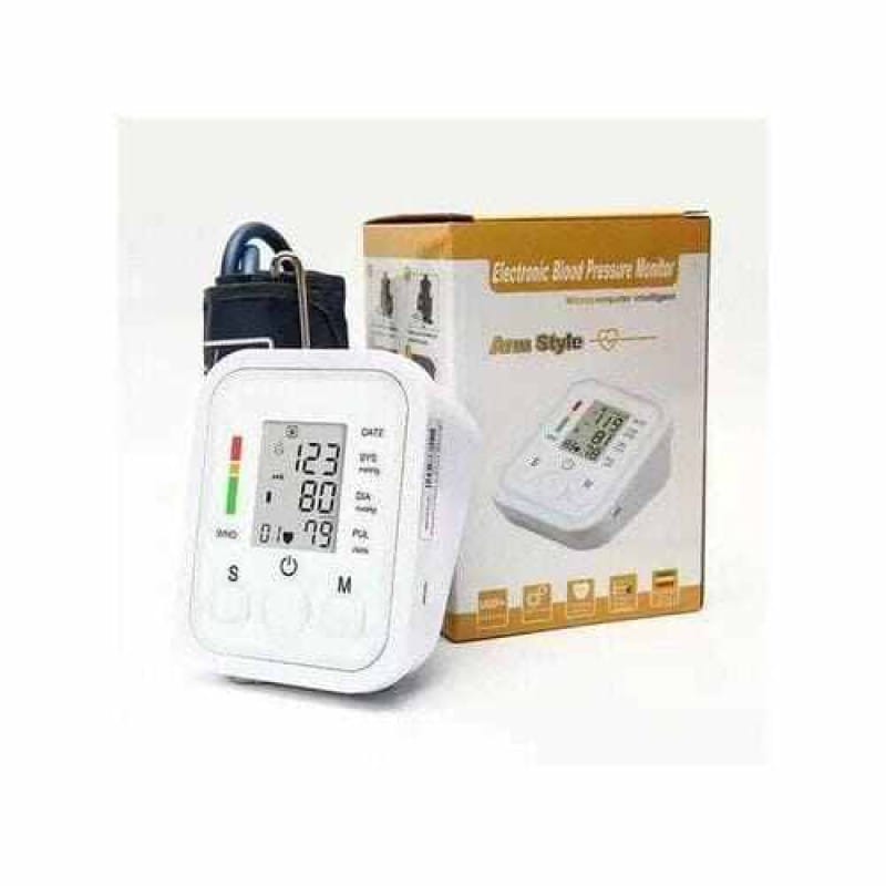 Picture of Electronic Blood Pressure Monitor microcomputer Intelligent Multicolor
