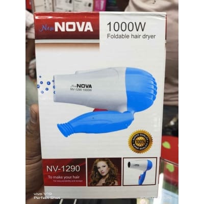 Picture of New NV-1290 Folding Hair Dryer - Pink and  White