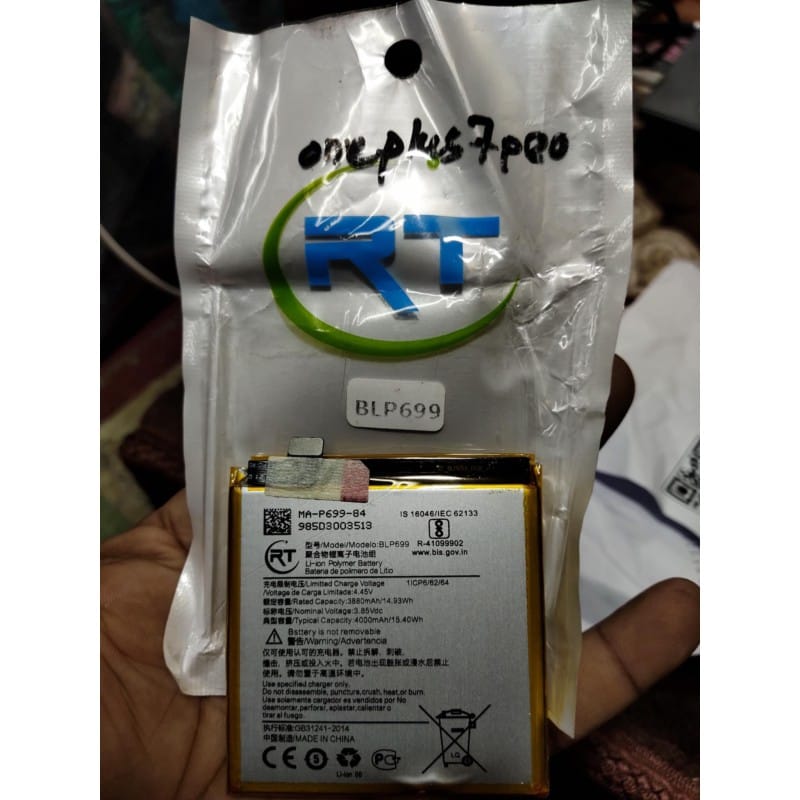 Picture of Battery FOR Oneplus 7 Pro 