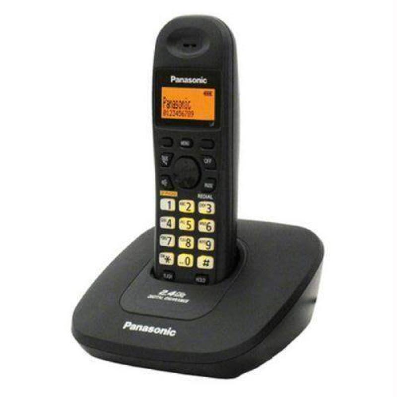 Picture of Panasonic KX-TG3611 Digital 2.4 GHz Landline T&T Cordless Phone Black