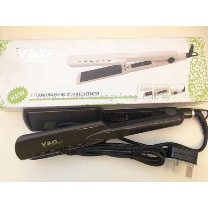 Picture of V&G  8270 Professional  Hair Straightener Instant Heat Flat Iron Multicolor