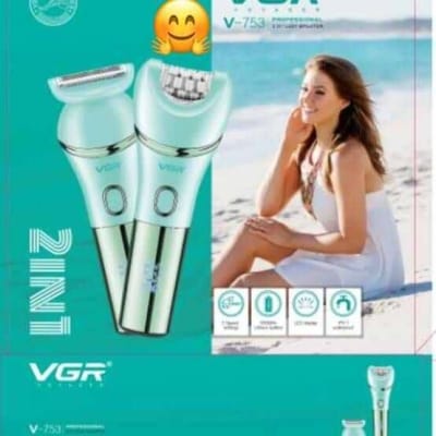 Picture of VGR V-753 2-in-1 Women Epilator & Shaver Multicolor