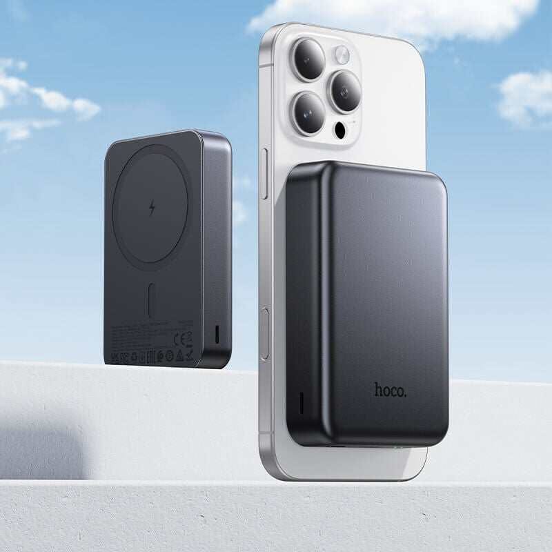 Picture of Hoco J160A Original PD 20W Magnetic Power Bank 10000mAh Black