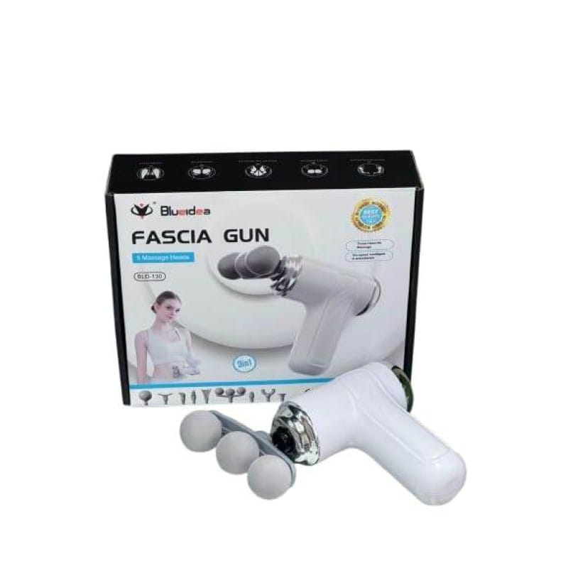 Picture of Fascia Gun BLD-130, 9 Massage Heads, Three-Head HIT Massage, 6-Speed Multicolor