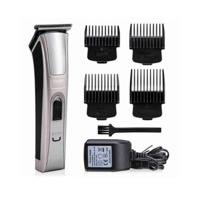 Picture of Kemei KM-5017 Rechargeable Professional Hair Trimmer For Men, Women and Children -SILVER 